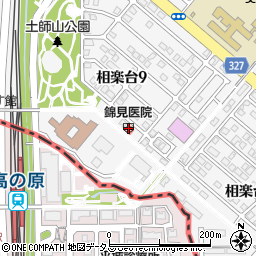 錦見医院周辺の地図