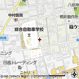 静岡県浜松市中央区篠ケ瀬町984周辺の地図