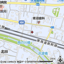 愛知県豊橋市大岩町西郷内7周辺の地図