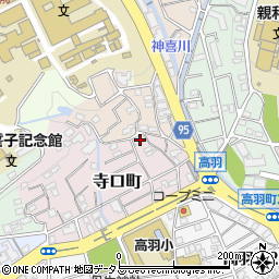 兵庫県神戸市灘区寺口町3-14周辺の地図