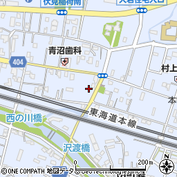 愛知県豊橋市大岩町西郷内37周辺の地図