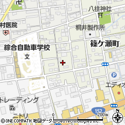 静岡県浜松市中央区篠ケ瀬町979周辺の地図