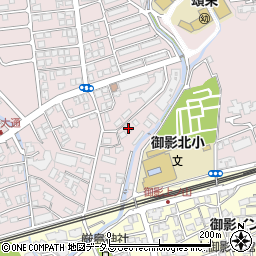 兵庫県神戸市東灘区御影山手2丁目3-2周辺の地図