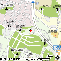 静岡県浜松市中央区中沢町85周辺の地図