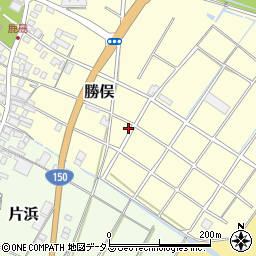 静岡県牧之原市勝俣2086-2周辺の地図