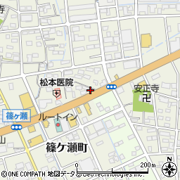 静岡県浜松市中央区篠ケ瀬町1179周辺の地図