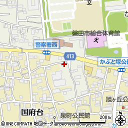 磐田ヒルズ１周辺の地図