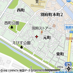 兵庫県加古川市別府町元町62周辺の地図