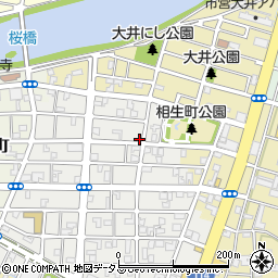 三重県津市相生町309周辺の地図