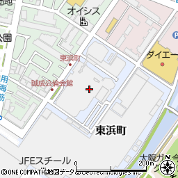 兵庫県西宮市東浜町2-110周辺の地図