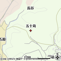 京都府木津川市加茂町岩船五十苅周辺の地図