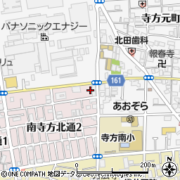 深野南寺方大阪線周辺の地図