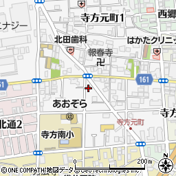 守口寺方郵便局 ＡＴＭ周辺の地図