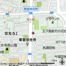 兵庫県尼崎市常光寺3丁目10周辺の地図