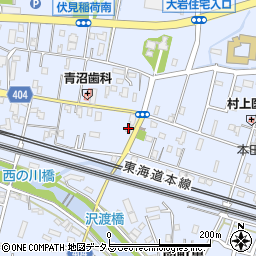 ツーリバーズ袴田周辺の地図