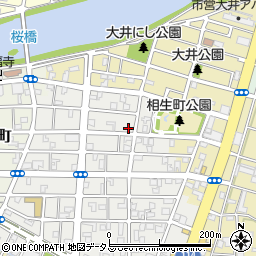 三重県津市相生町310周辺の地図