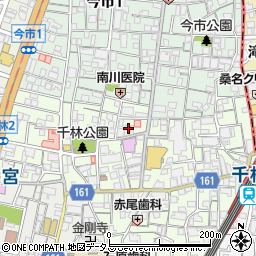 松坂屋千林店周辺の地図