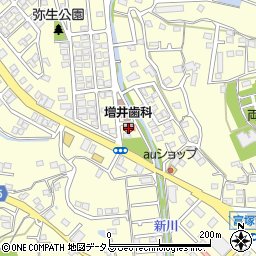 増井歯科医院周辺の地図