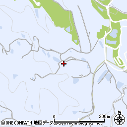 兵庫県神戸市北区山田町藍那下相坂周辺の地図