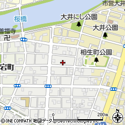 三重県津市相生町313周辺の地図