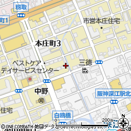 積水ハウス株式会社　本山展示場周辺の地図