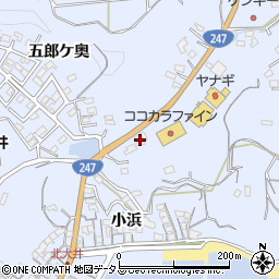 愛知県知多郡南知多町大井山田9周辺の地図