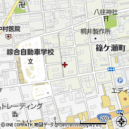 静岡県浜松市中央区篠ケ瀬町978周辺の地図