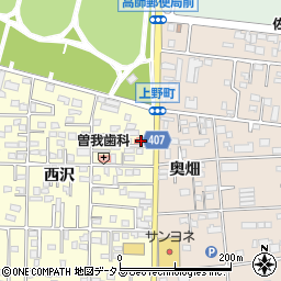 愛知県豊橋市高師町西沢37-1周辺の地図