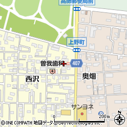 愛知県豊橋市高師町西沢37周辺の地図
