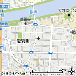 三重県津市相生町203周辺の地図