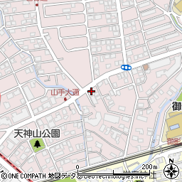 兵庫県神戸市東灘区御影山手2丁目11-11周辺の地図