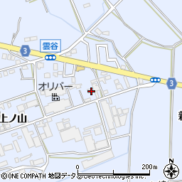 愛知県豊橋市雲谷町上ノ山210周辺の地図