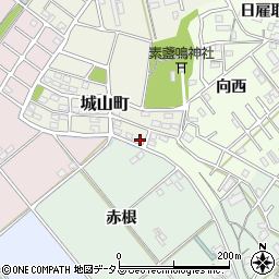 愛知県豊橋市城山町35-21周辺の地図