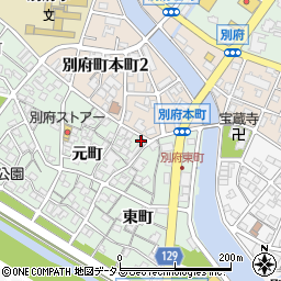 兵庫県加古川市別府町元町1周辺の地図