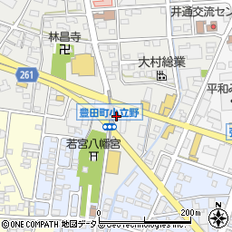 静岡県磐田市小立野29周辺の地図