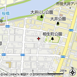 三重県津市相生町306周辺の地図