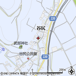岡山県岡山市東区谷尻178周辺の地図