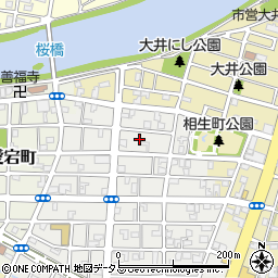 三重県津市相生町297周辺の地図