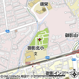 兵庫県神戸市東灘区御影山手1丁目15周辺の地図