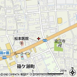 静岡県浜松市中央区篠ケ瀬町1162周辺の地図