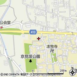 静岡県磐田市国府台613周辺の地図