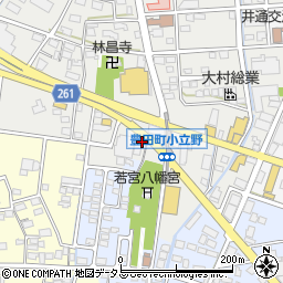 ファミリーマート磐田小立野店周辺の地図