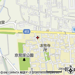 静岡県磐田市国府台607周辺の地図