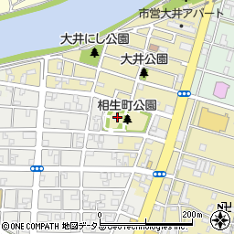相生町公園周辺の地図
