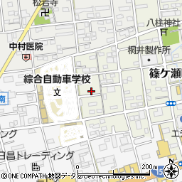 静岡県浜松市中央区篠ケ瀬町986周辺の地図