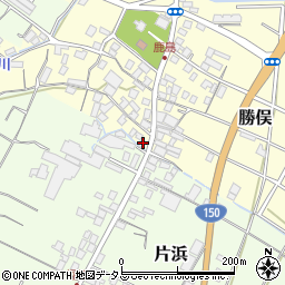 静岡県牧之原市勝俣2136周辺の地図