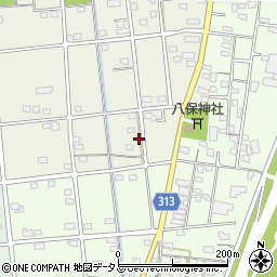 静岡県浜松市中央区中野町4298周辺の地図