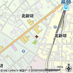 愛知県豊橋市向草間町北新切120周辺の地図