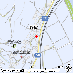 岡山県岡山市東区谷尻337周辺の地図
