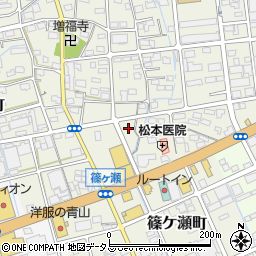 静岡県浜松市中央区篠ケ瀬町1113周辺の地図